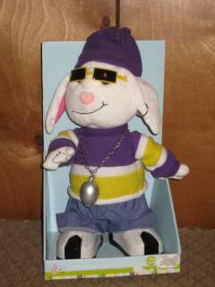 ANIMATED EASTER RAPPING BUNNY 14 HIGH ANIMATED TOY  