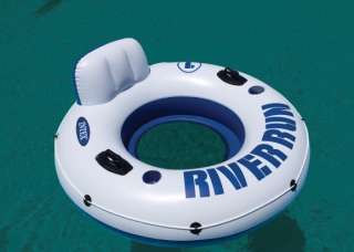 INTEX River Run I Inflatable Floating Tube Raft 078257314003  