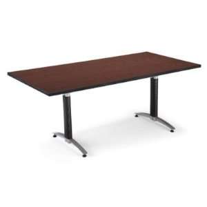   Piece Laminated Surface Mesh Base Conference Table