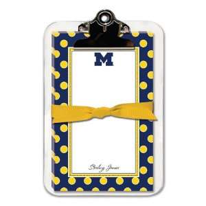   College Clipboard & Notesheets   Simple Dot (University of Michigan