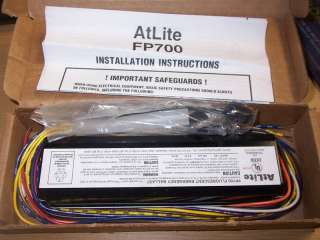 AtLite FP700 FLOURESCENT EMERGENCY BALLAST NEW  