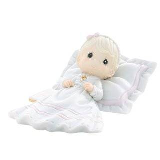 com Angel Above a Sleeping Baby Girl Christening Baby Shower Cake Top 