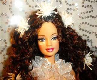 Enchanting Snow Fairy ~ barbie doll ooak winter  