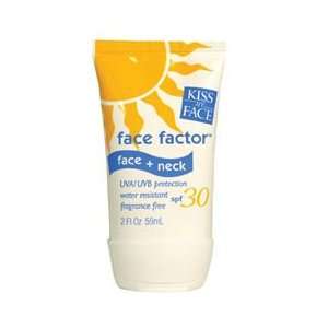  Kiss My Face Face Factor SPF30 for Face/Neck Beauty