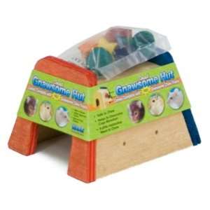  Ware Wood Gnawsome Small Pet Hut with Chew Toy, Small Pet 