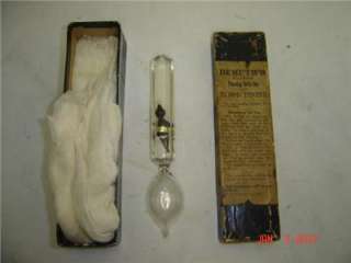 Antique Medical Quack Doctor Blood Tester Pulsating Bottle Imp by 