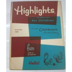  Highlights For Children The Monthly Book November 1965 