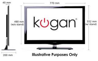 Kogan 32 Full HD LED TV w/ built in Blu ray player  