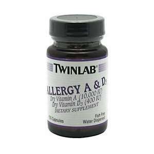   Twin Labs Twinlab Allergy A & D Size 100 Ct.