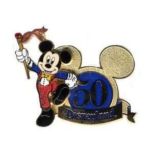   Pin 38499 DLR   50th Anniversary (Mickey Mouse) 3d 