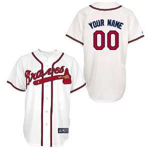  Atlanta Braves Customized Replica Youth Home Jersey 