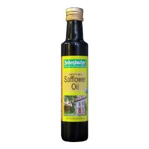 Seitenbacher Organic Oil, Safflower, 8.4 Ounce Bottles (Pack of 2 
