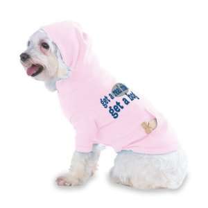 real ride Get a hog Hooded (Hoody) T Shirt with pocket for your Dog 