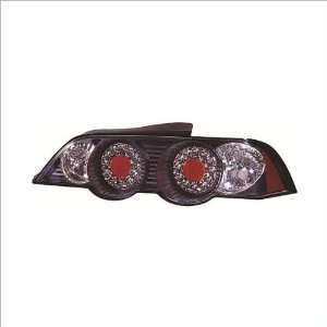    IPCW Black Led Tail Lights (1 Pair) 02 04 Acura RSX Automotive