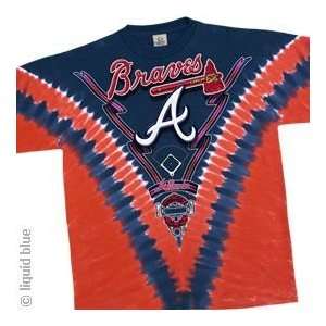 Atlanta Braves V Dye T Shirt