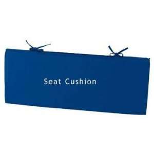  Seat Cushion (Blue) (18D x 44L) Patio, Lawn & Garden