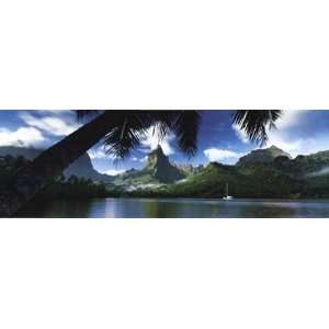  Tahiti   Opunohu Bay by David Noton 36x12