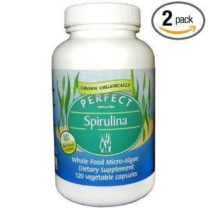  Perfect Supplements Perfect Spirulina 120 Capsules Health 