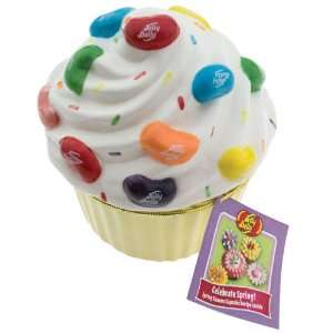Ceramic Cupcake Candy Dish with Jelly Belly 20 Flavors Mix jelly beans 