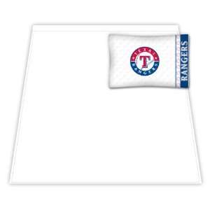 Texas Rangers MLB Micro Fiber Sheet Set 