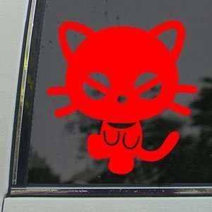  Chococat Red Decal Sanrio Hello Kitty Window Red Sticker 