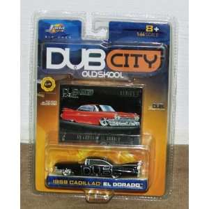 Dub City Oldskool Black 1959 Cadillac El Dorado 164 Scale Diecast Car 