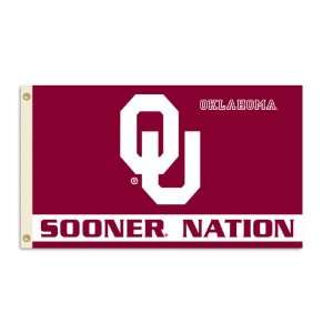  95519   Oklahoma Sooners 3 Ft. X 5 Ft. Flag W/Grommets 