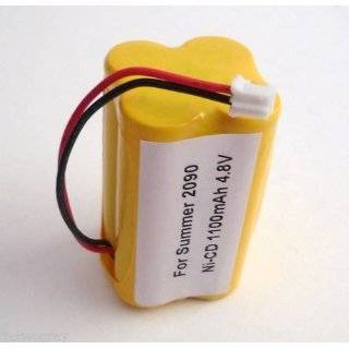 Summer Infant baby monitor battery compatible with McNair 0209A, 02090 