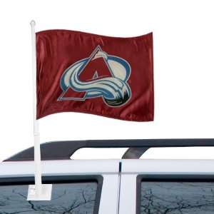  NHL Colorado Avalanche 12 x 15 Burgundy Car Flag Sports 