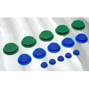  Magnetic High Temp Silicone Masking Disc Set Small 