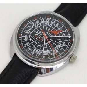  Russian Mechanical watch 24 hr dial #0451 ARCTIC, NP 1 