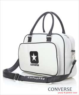 BN Converse 2 Ways Messenger Shoulder Gym Bag White  