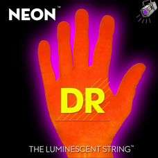 DR Neon ORANGE Elec Guitar Strings 9 42 LITE  