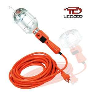 Heavy Duty 25 Foot 18/3 Trouble Light with SJTW Coated Extension Cord 