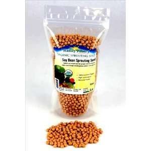 Dried Soy Beans  Organic Sprouting Seed   1 Lbs   High Germination 