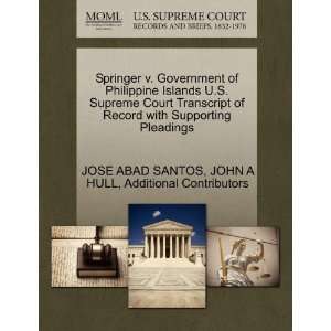  Springer v. Government of Philippine Islands U.S. Supreme 