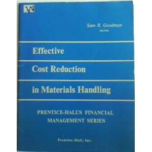 reduction in materials handling (Prentice Halls financial management 