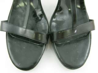VIA SPIGA Black Strappy Heels Sandals Shoes Sz 8  
