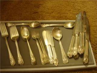 Antique Sterling Silver Flatware Solid 700g + Use Scrap  