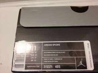 Nike Air Jordan Spizike Knicks Blue Size 11 (kobe, Lebron, Jordan 