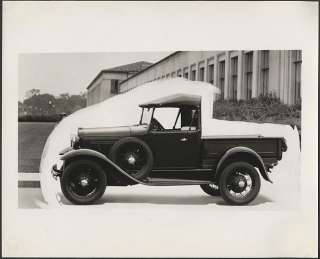 Vintage Truck Photo 1930 Model A Ford Open Cab 513178  