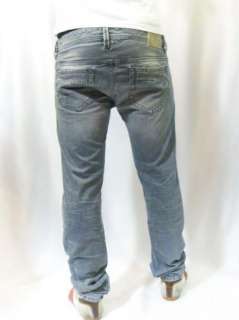NWT DIESEL Mens Vintage Jeans Thanaz Slim 8QP Gray  