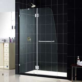 DreamLine Aqua Lux 45x72 Clear Glass and Brushed Nickel Shower Door 