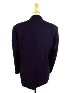   BURBERRY jacket blazer sport coat wool business SUPER 100s sz XL 46 R