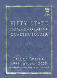 Fifty State Commemorative Quarter Folder (Hardcover)  