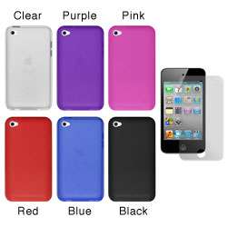 Premium Apple iPod Touch 4th Generation Silicone Case with Screen 