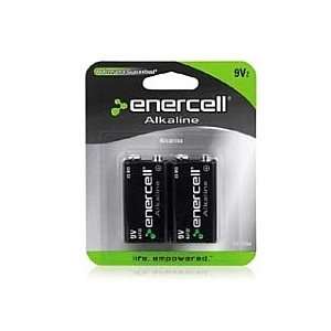  Enercell® 9 Volt Alkaline Batteries (2 Pack) Electronics