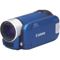 Canon FS300 Blue Flash Memory Digital Video Camcorder  