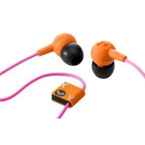  JBL Roxy Reference 250 Earbud Headphones   Orange/Pink 