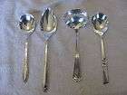silver plate spoons mix  